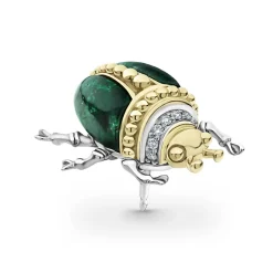 Discount LAGOS Jade Diamond Beetle Pin