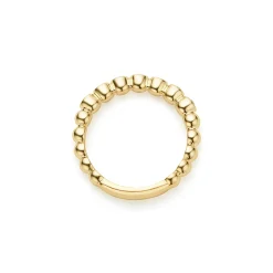 Cheap LAGOS 18K Gold And Black Diamond Stacking Ring
