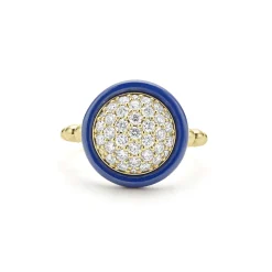 Outlet LAGOS 18K Gold And Ceramic Diamond Ring
