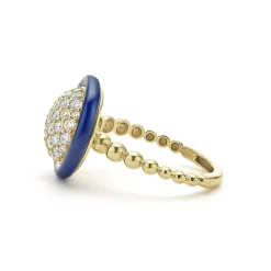 Outlet LAGOS 18K Gold And Ceramic Diamond Ring