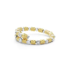 Online LAGOS 18K Gold And Diamond Superfine Band Ring