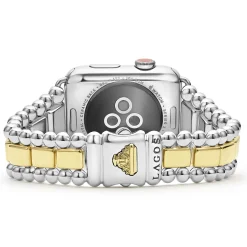 Cheap LAGOS 18K Gold And Sterling Silver Watch Bracelet-42-49Mm