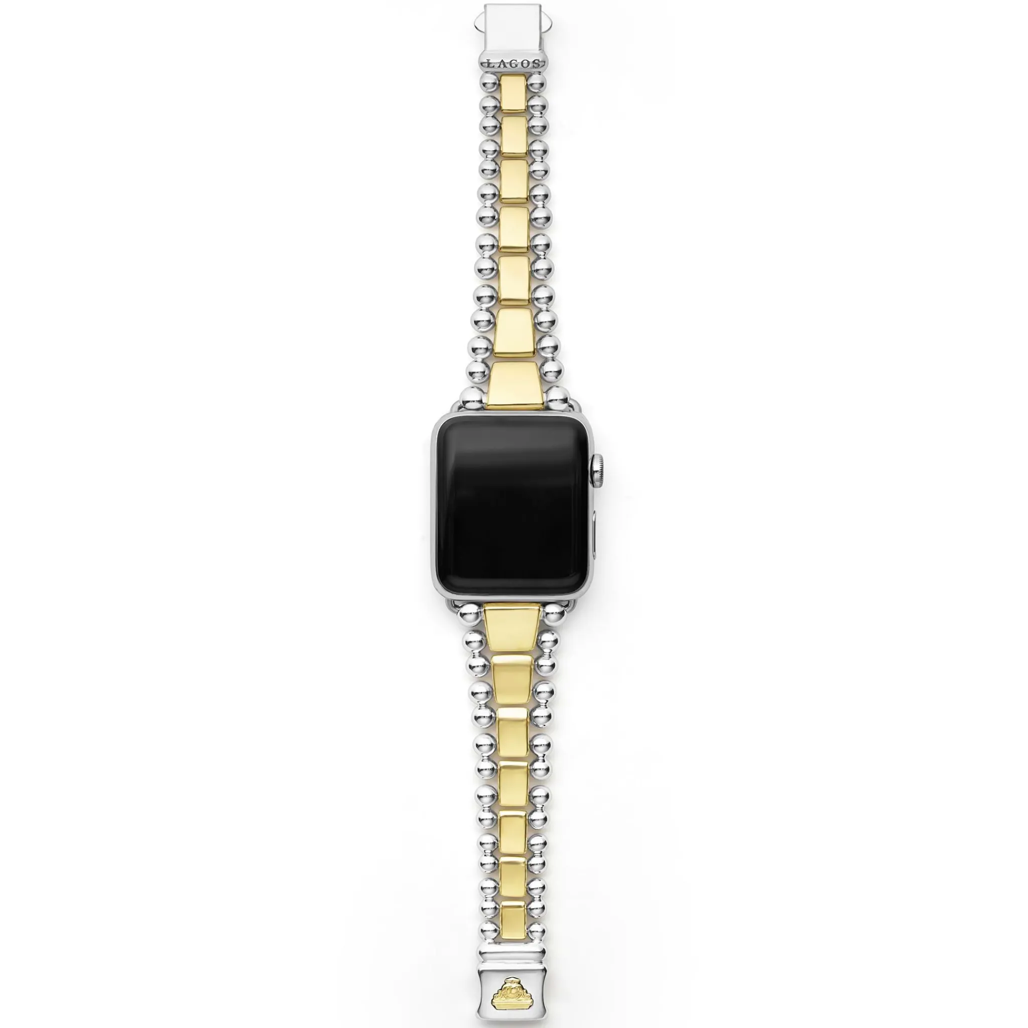 Cheap LAGOS 18K Gold And Sterling Silver Watch Bracelet-42-49Mm