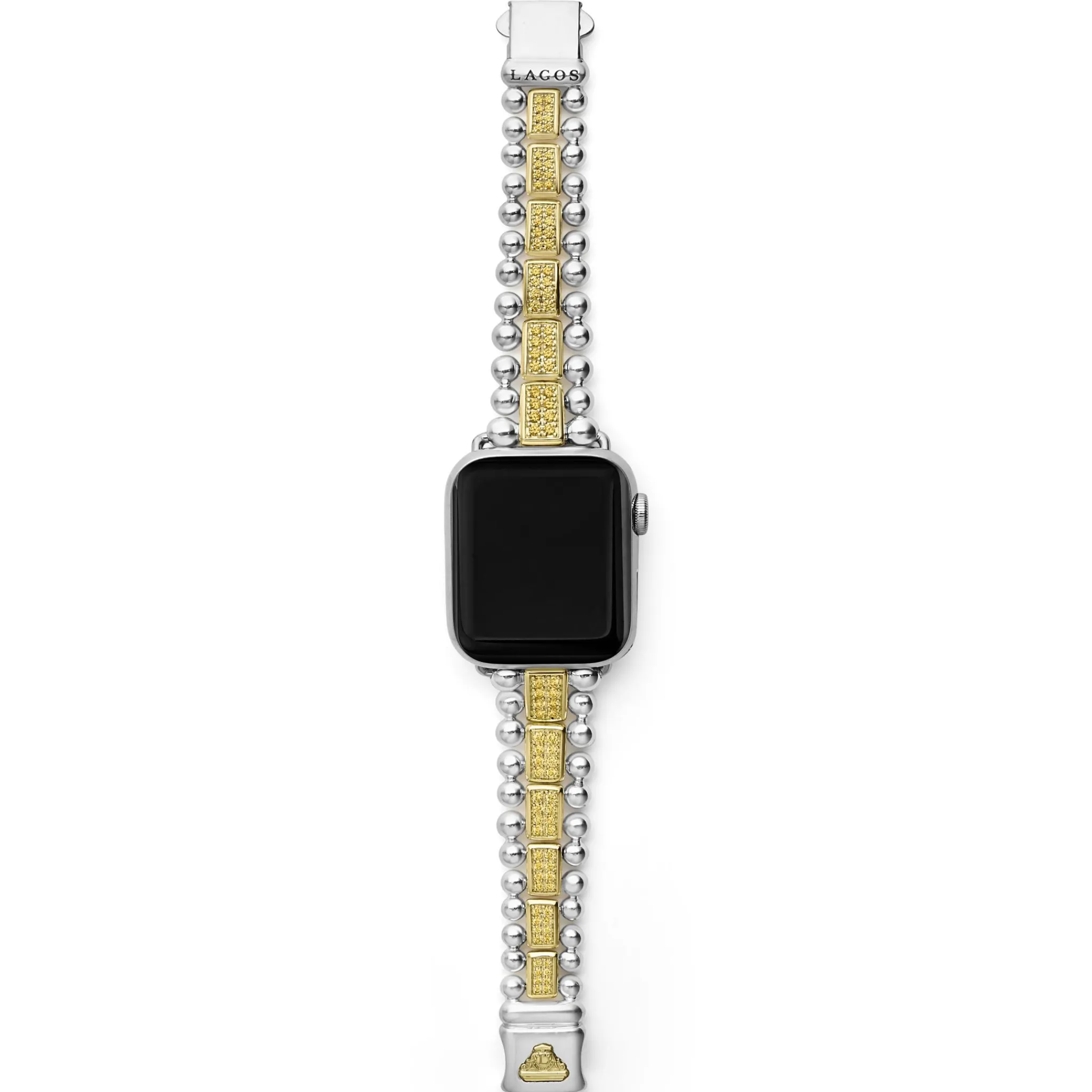 Best LAGOS 18K Gold And Sterling Silver Yellow Sapphire Watch Bracelet-38-45Mm