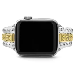 Best LAGOS 18K Gold And Sterling Silver Yellow Sapphire Watch Bracelet-38-45Mm