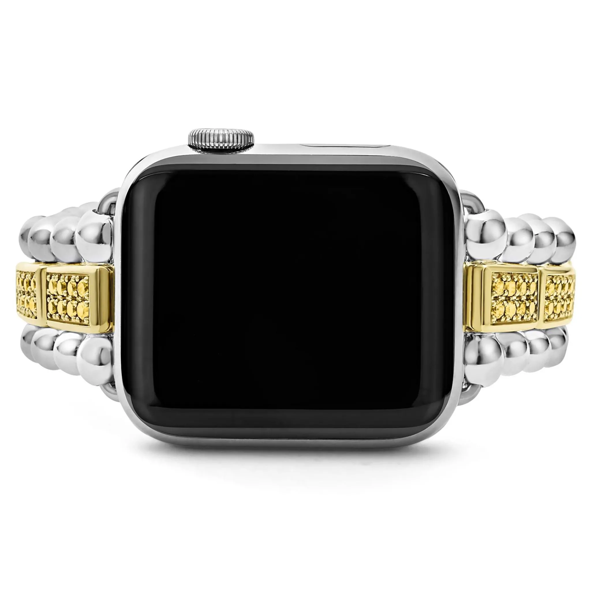 Best LAGOS 18K Gold And Sterling Silver Yellow Sapphire Watch Bracelet-38-45Mm