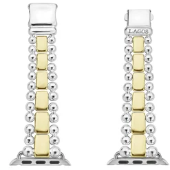 Hot LAGOS 18K Gold And Sterling Silver Watch Bracelet-38-45Mm