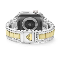 Best Sale LAGOS 18K Gold And Sterling Silver Single Diamond Watch Bracelet-38-45Mm