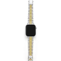 Store LAGOS 18K Gold And Sterling Silver Caviar Beaded Watch Bracelet-38-45Mm