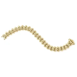 Hot LAGOS 18K Gold Bead Bracelet