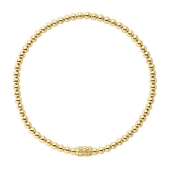 Outlet LAGOS 18K Gold Bead Bracelet | 3Mm
