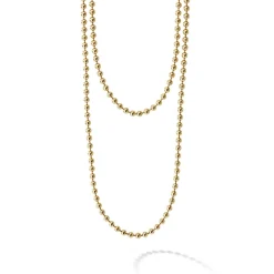 Discount LAGOS 18K Gold Beaded Necklace