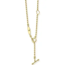 Store LAGOS 18K Gold Beaded Toggle Necklace
