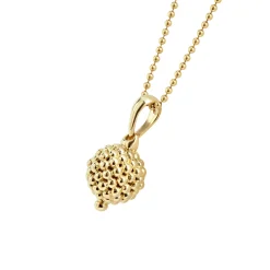 Outlet LAGOS 18K Gold Caviar Beaded Pendant Necklace