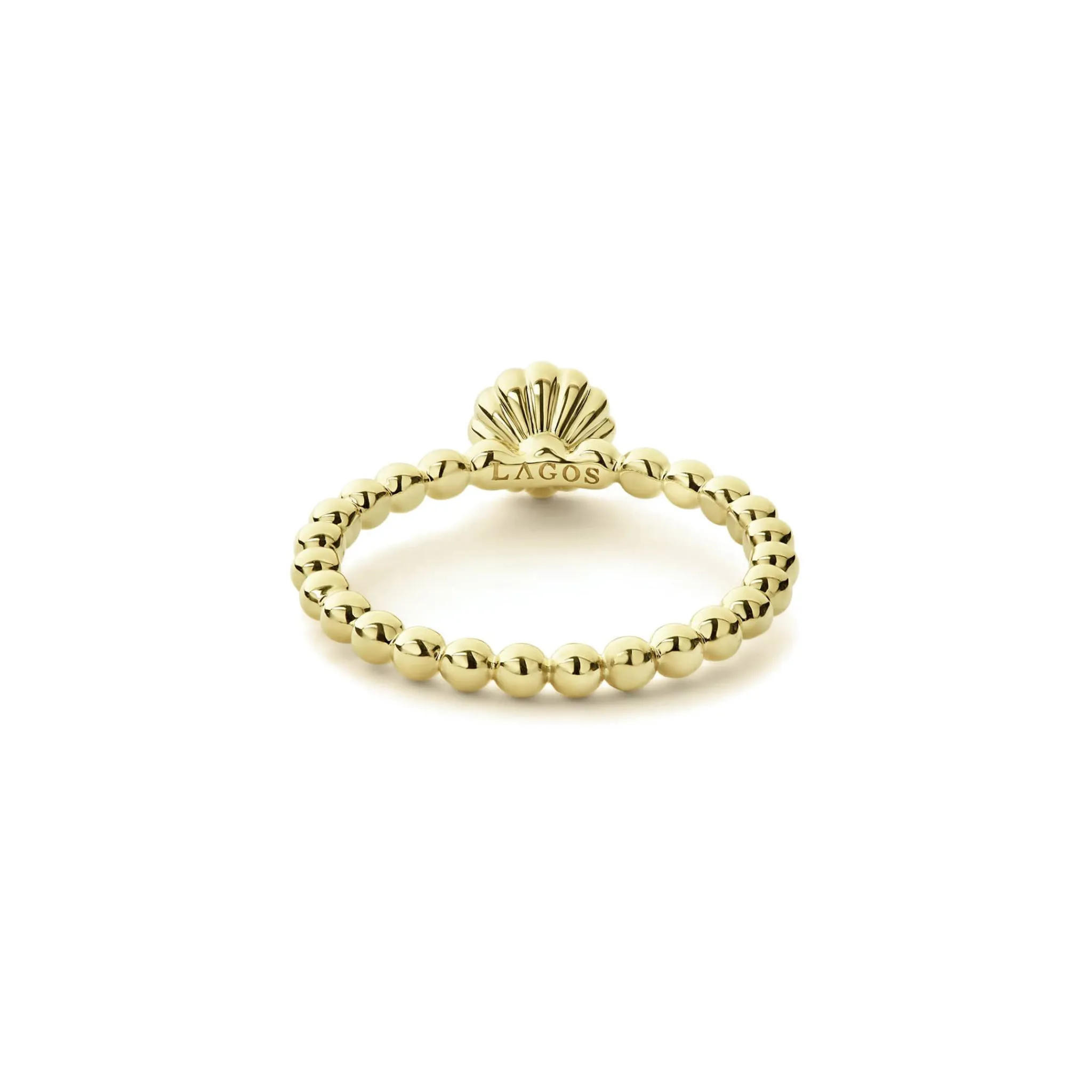 Flash Sale LAGOS 18K Gold Caviar Diamond Ring