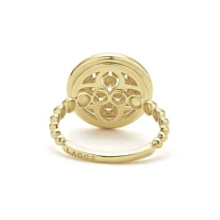 Cheap LAGOS 18K Gold Caviar Ring