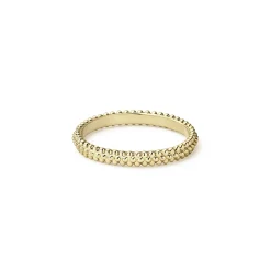 Cheap LAGOS 18K Gold Caviar Stacking Ring