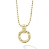 Shop LAGOS 18K Gold Circle Pendant Necklace