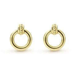 Outlet LAGOS 18K Gold Circle Stud Earrings