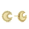 Shop LAGOS 18K Gold Crescent Stud Earrings
