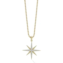 Cheap LAGOS 18K Gold Delicate Diamond Pendant Necklace