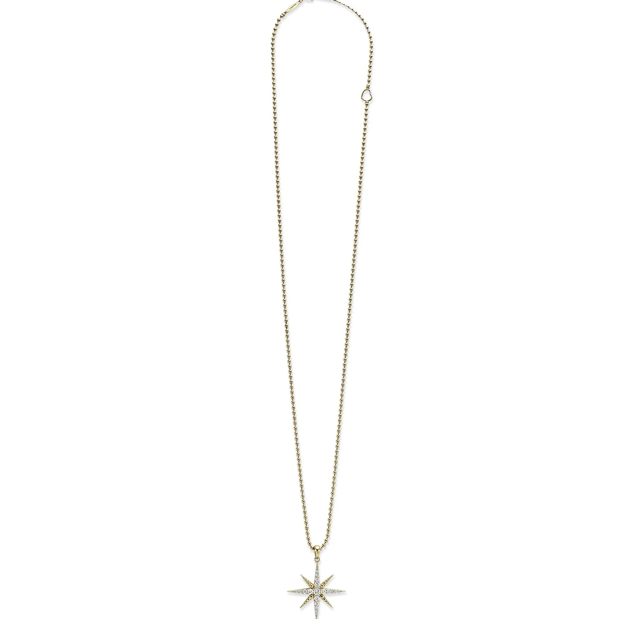 Cheap LAGOS 18K Gold Delicate Diamond Pendant Necklace