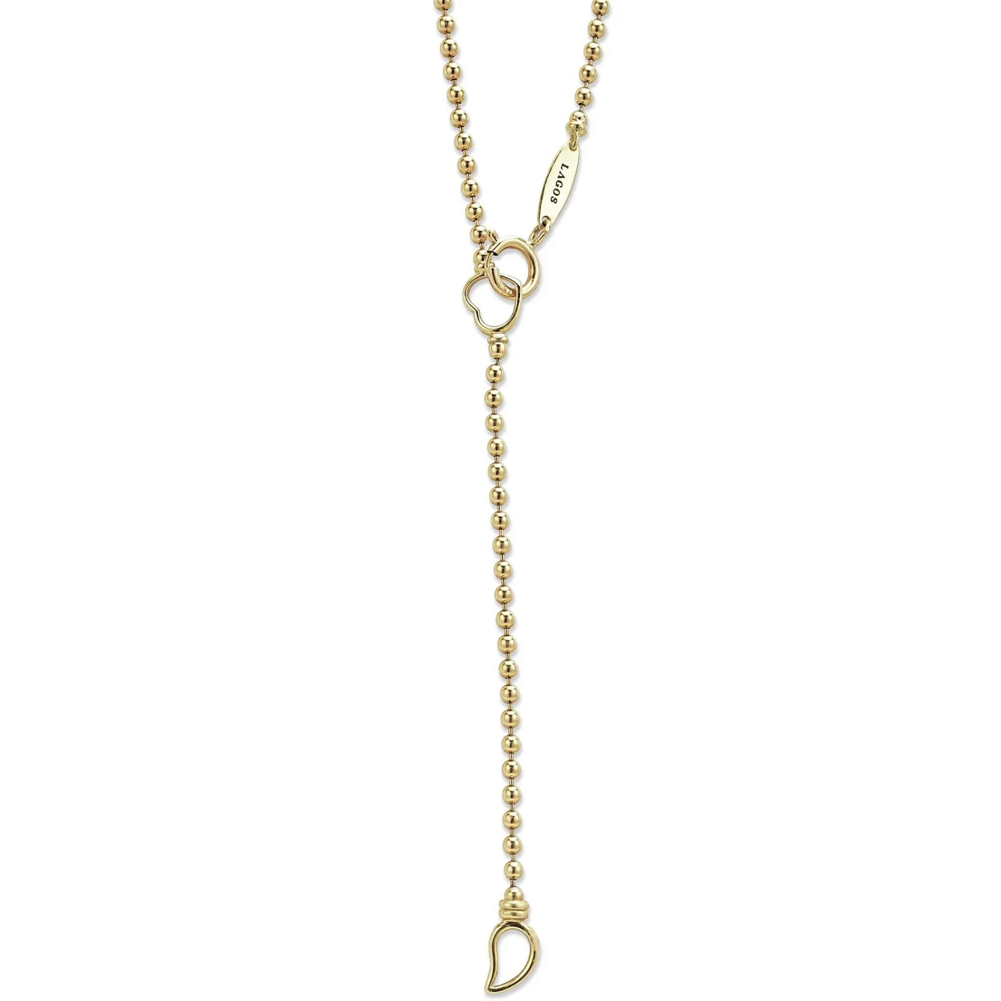 Cheap LAGOS 18K Gold Delicate Diamond Pendant Necklace