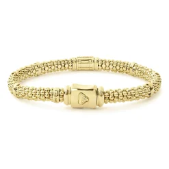 Hot LAGOS 18K Gold Diamond Bracelet | 6Mm