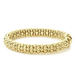 Fashion LAGOS 18K Gold Diamond Bracelet | 9Mm