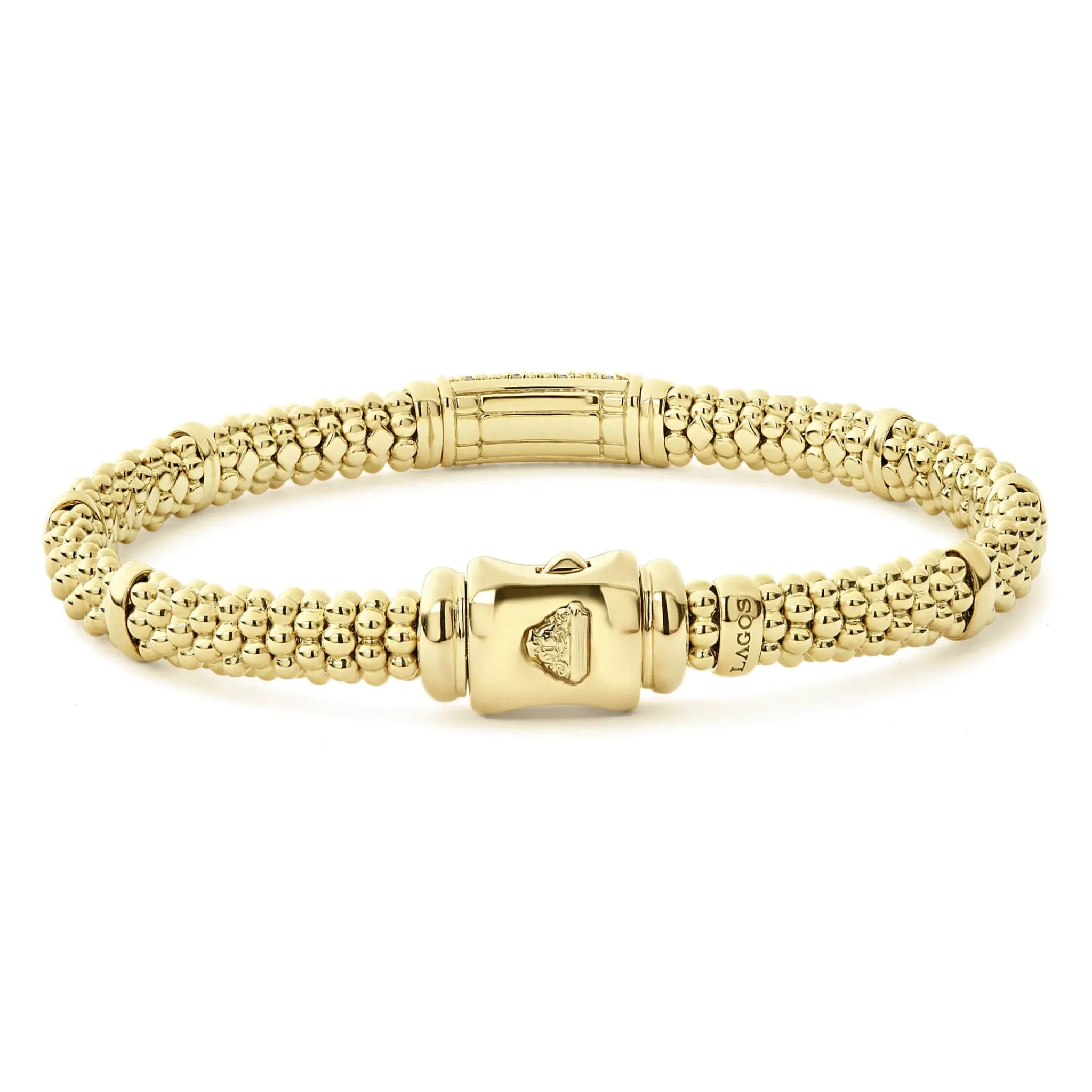 Flash Sale LAGOS 18K Gold Diamond Bracelet | 6Mm