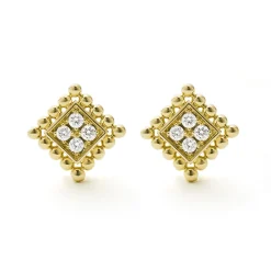 Clearance LAGOS 18K Gold Diamond Earrings