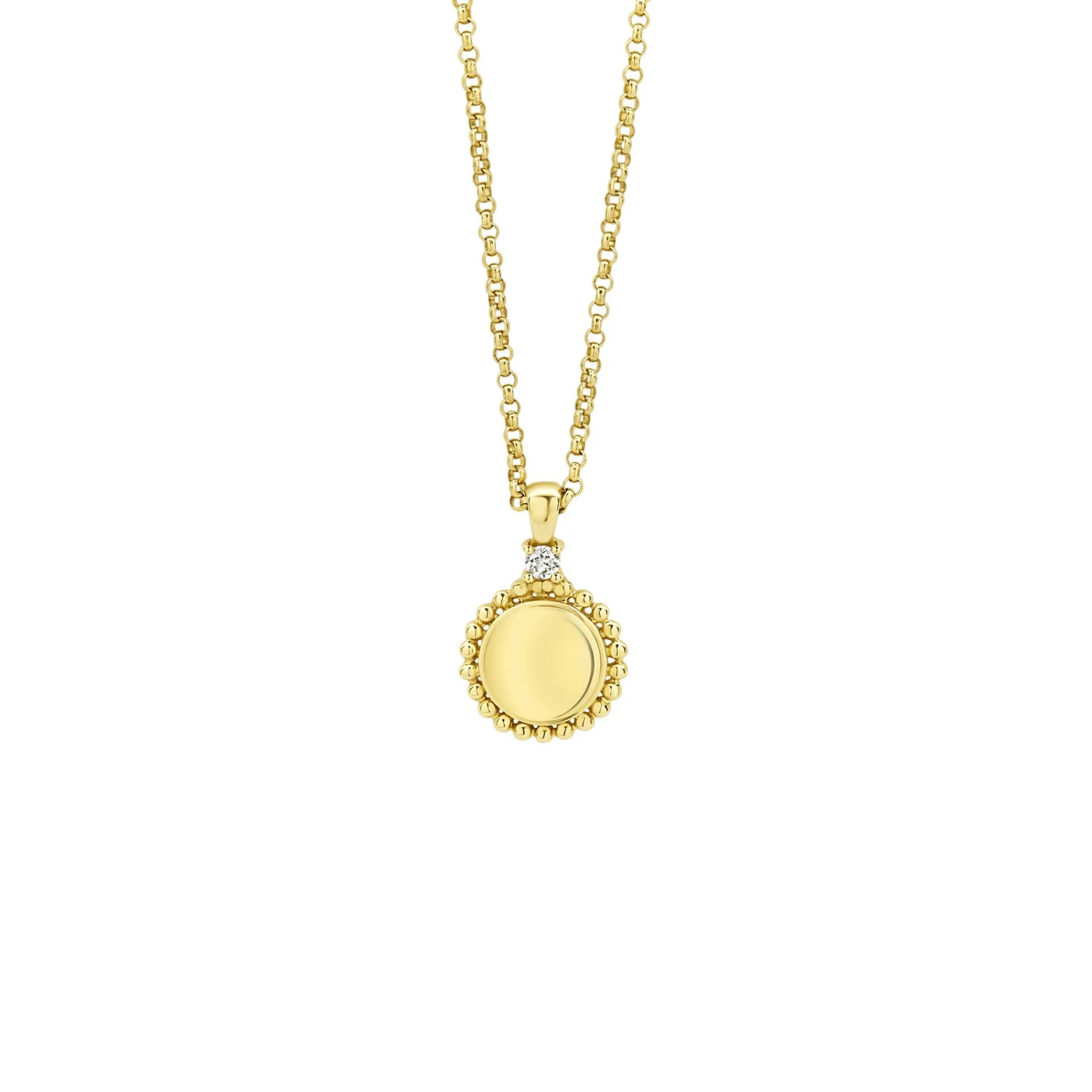 Fashion LAGOS 18K Gold Diamond Pendant Necklace