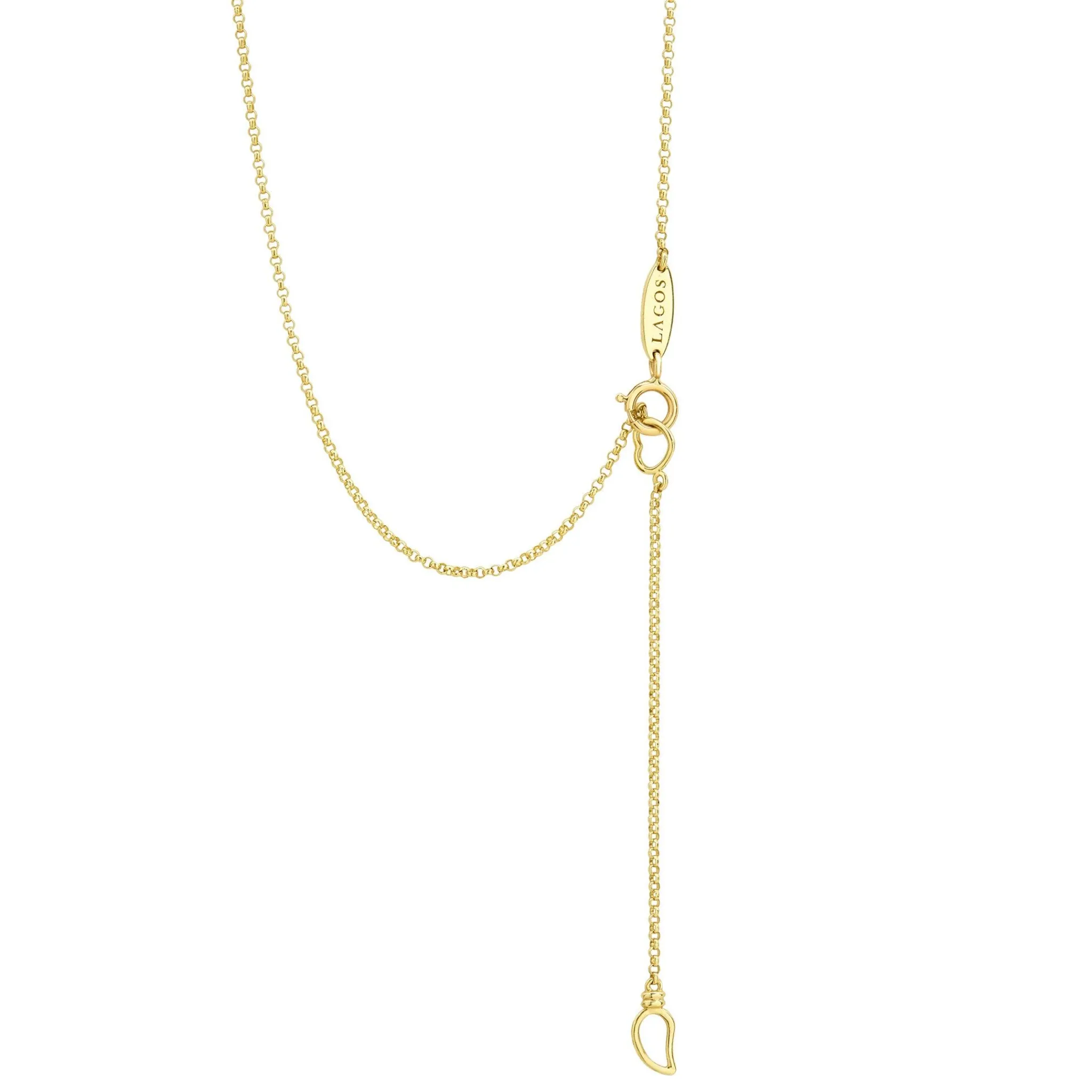 Fashion LAGOS 18K Gold Diamond Pendant Necklace