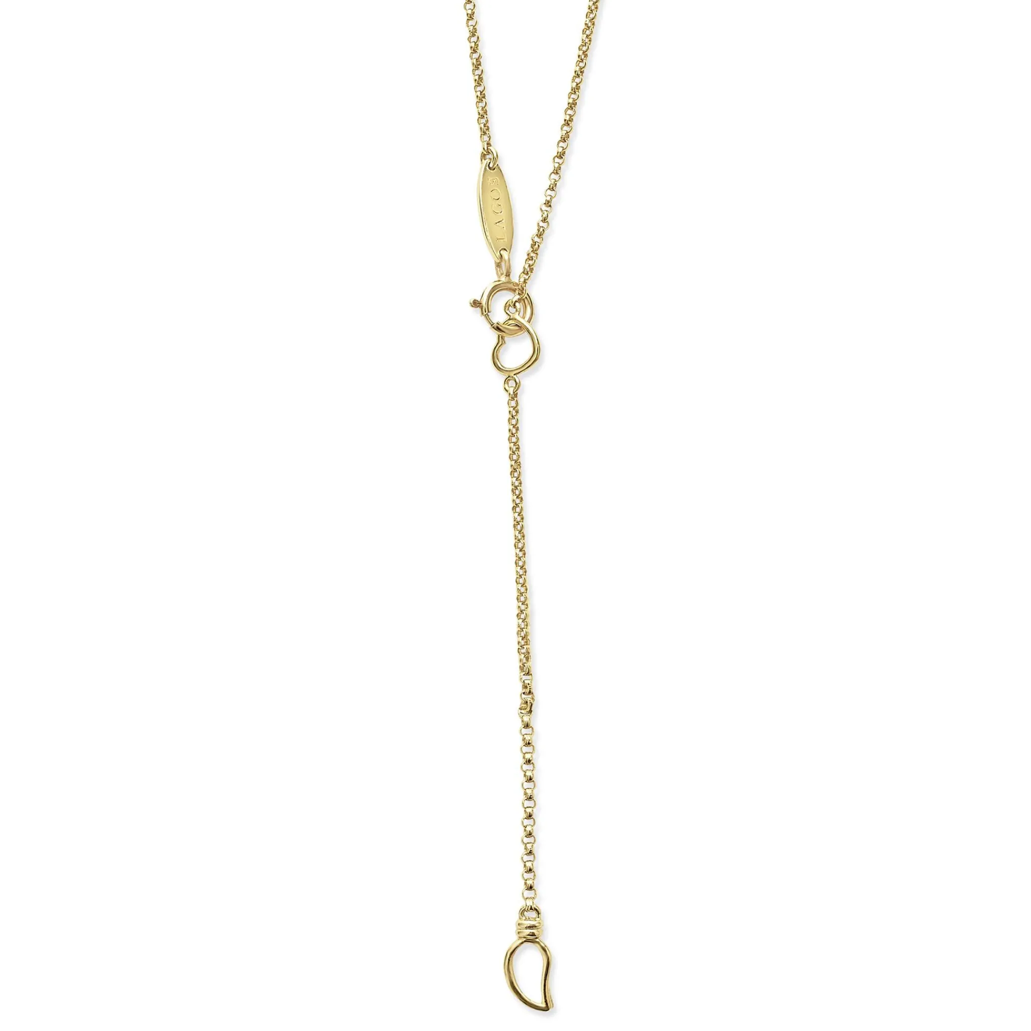 Cheap LAGOS 18K Gold Diamond Pendant Necklace