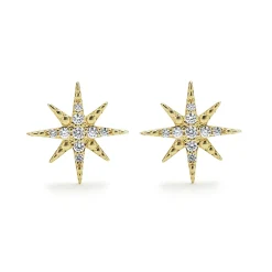 Flash Sale LAGOS 18K Gold Diamond Stud Earrings