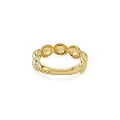 Cheap LAGOS 18K Gold Fluted Ring