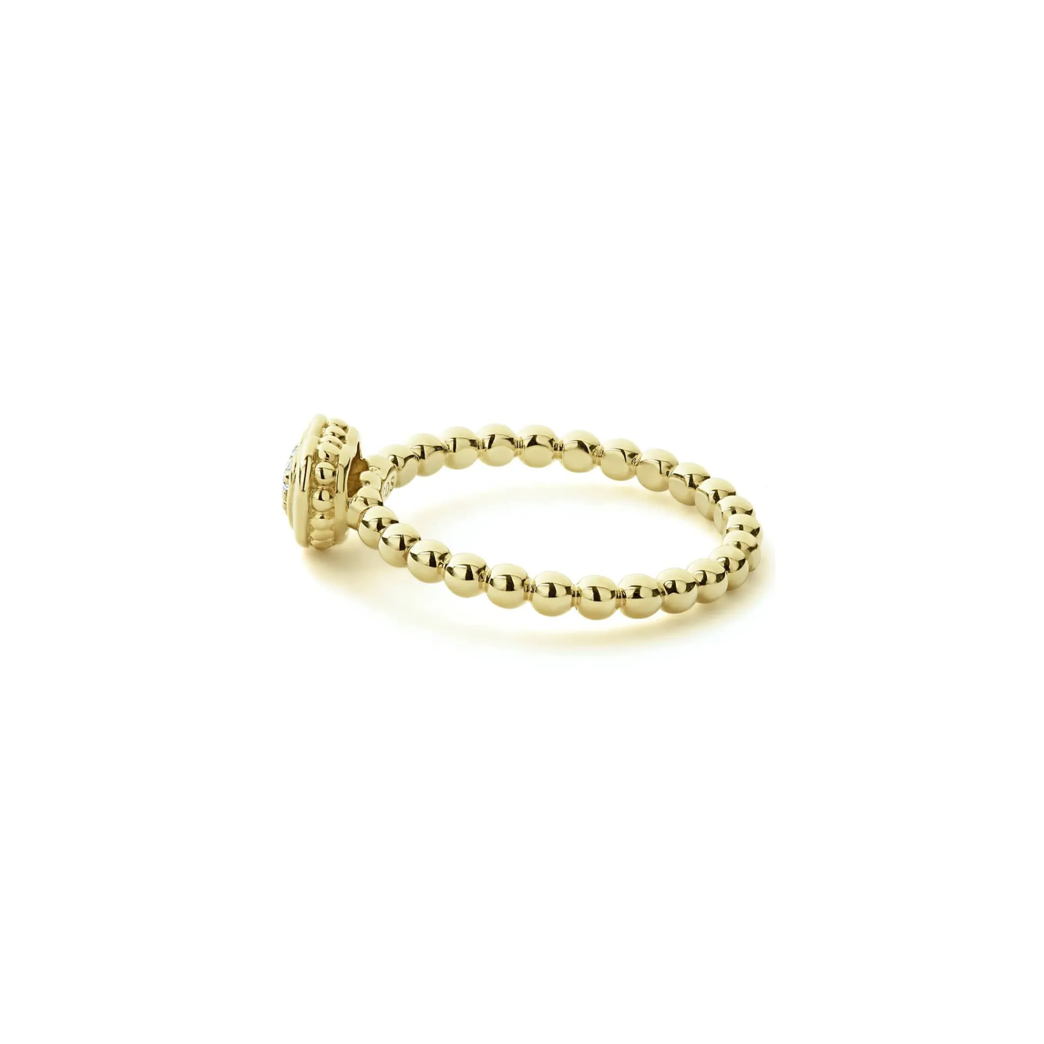 Best Sale LAGOS 18K Gold Heart Diamond Ring