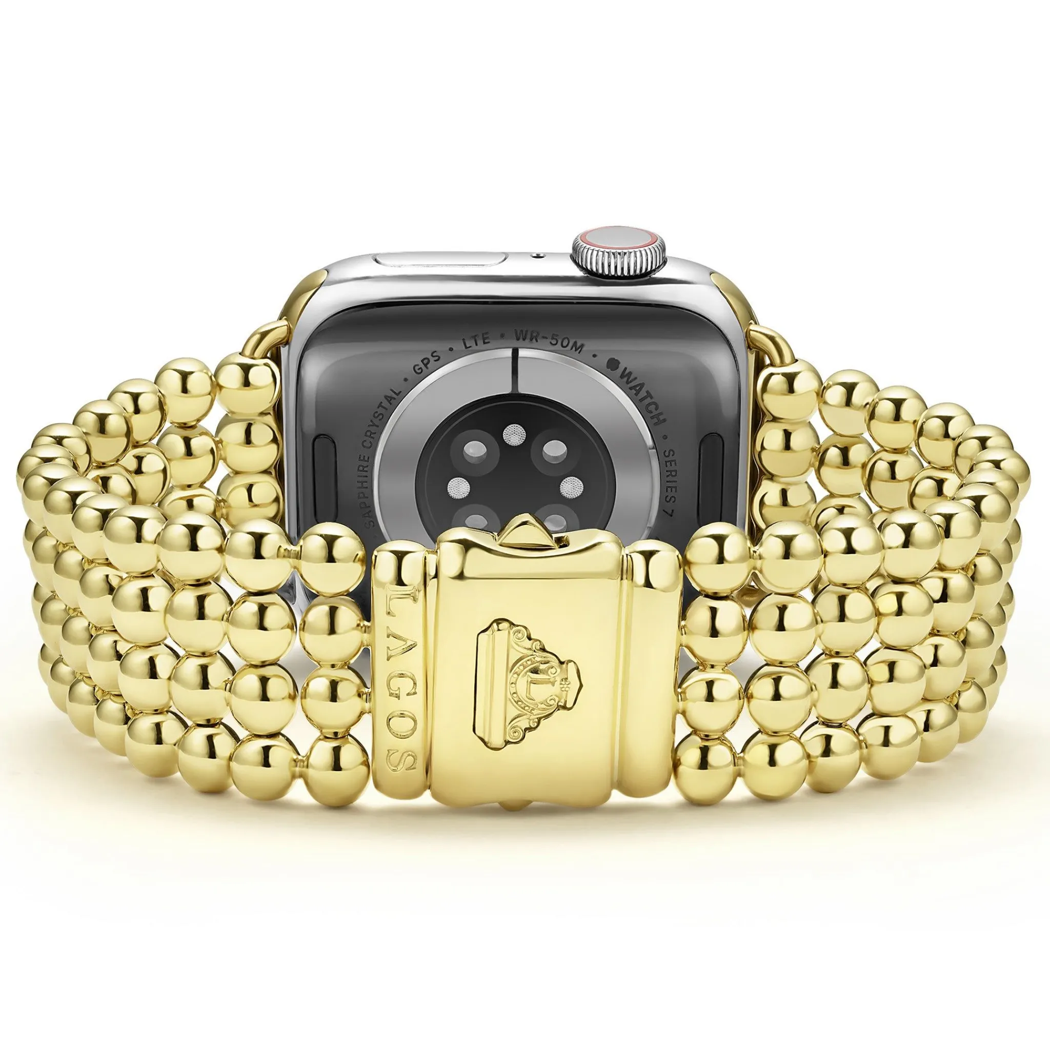 Cheap LAGOS 18K Gold Infinite Caviar Beaded Watch Bracelet - 38-45Mm
