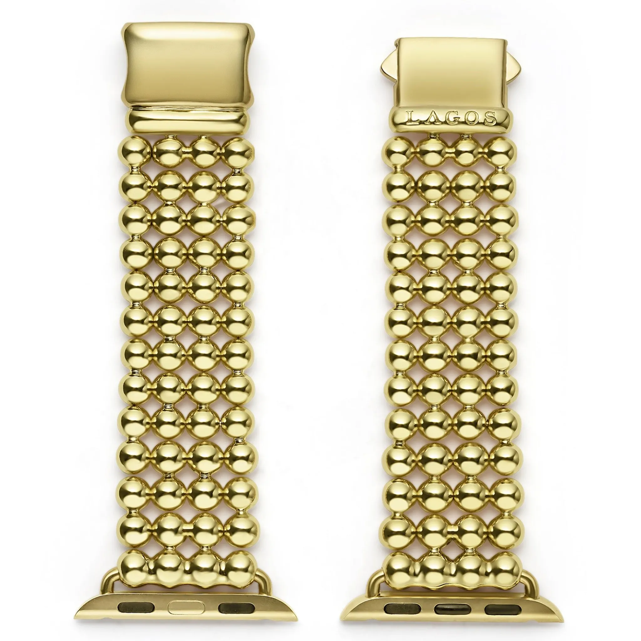 Cheap LAGOS 18K Gold Infinite Caviar Beaded Watch Bracelet - 38-45Mm