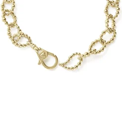 Hot LAGOS 18K Gold Large Link Bracelet