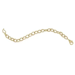 Hot LAGOS 18K Gold Large Link Bracelet