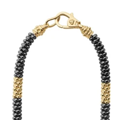 Store LAGOS 18K Gold Large Station Ceramic Beaded Necklace | 5Mm