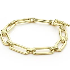 Best Sale LAGOS 18K Gold Link Bracelet