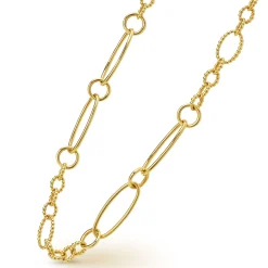 Hot LAGOS 18K Gold Link Necklace