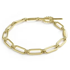 Store LAGOS 18K Gold Petite Link Bracelet