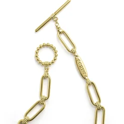Store LAGOS 18K Gold Petite Link Bracelet