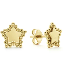 Shop LAGOS 18K Gold Star Stud Earrings