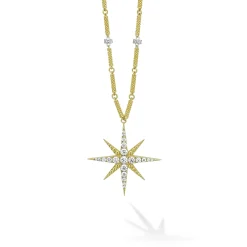Best LAGOS 18K Gold Statement Diamond Pendant Necklace