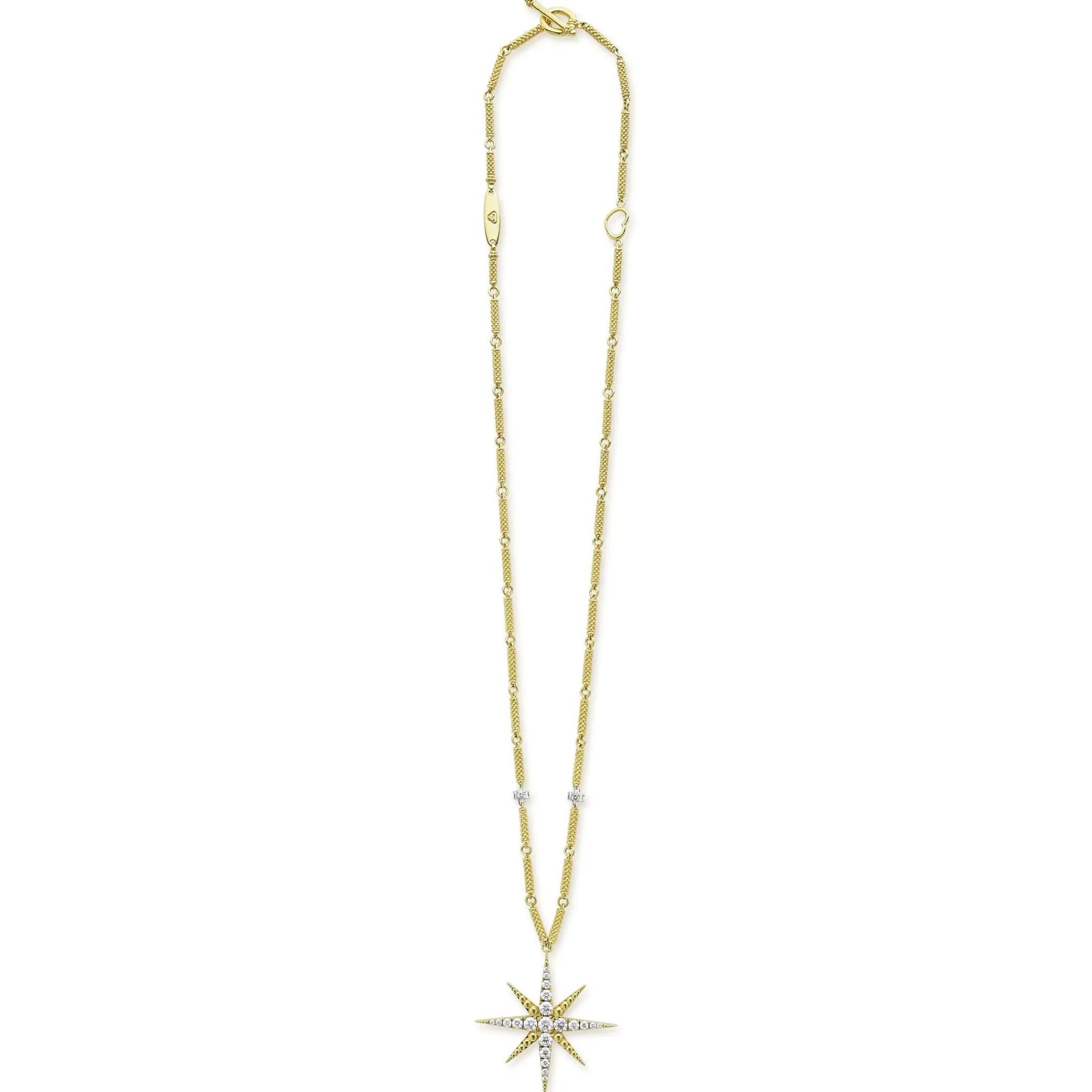 Store LAGOS 18K Gold Statement Diamond Pendant Necklace