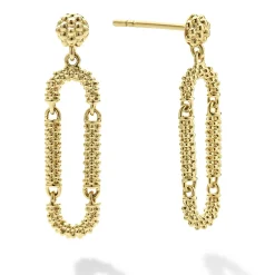 Best Sale LAGOS 18K Gold Superfine Caviar Drop Earrings